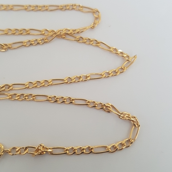 NEW Figaro 10k pl. Chain - Picture 2 of 3